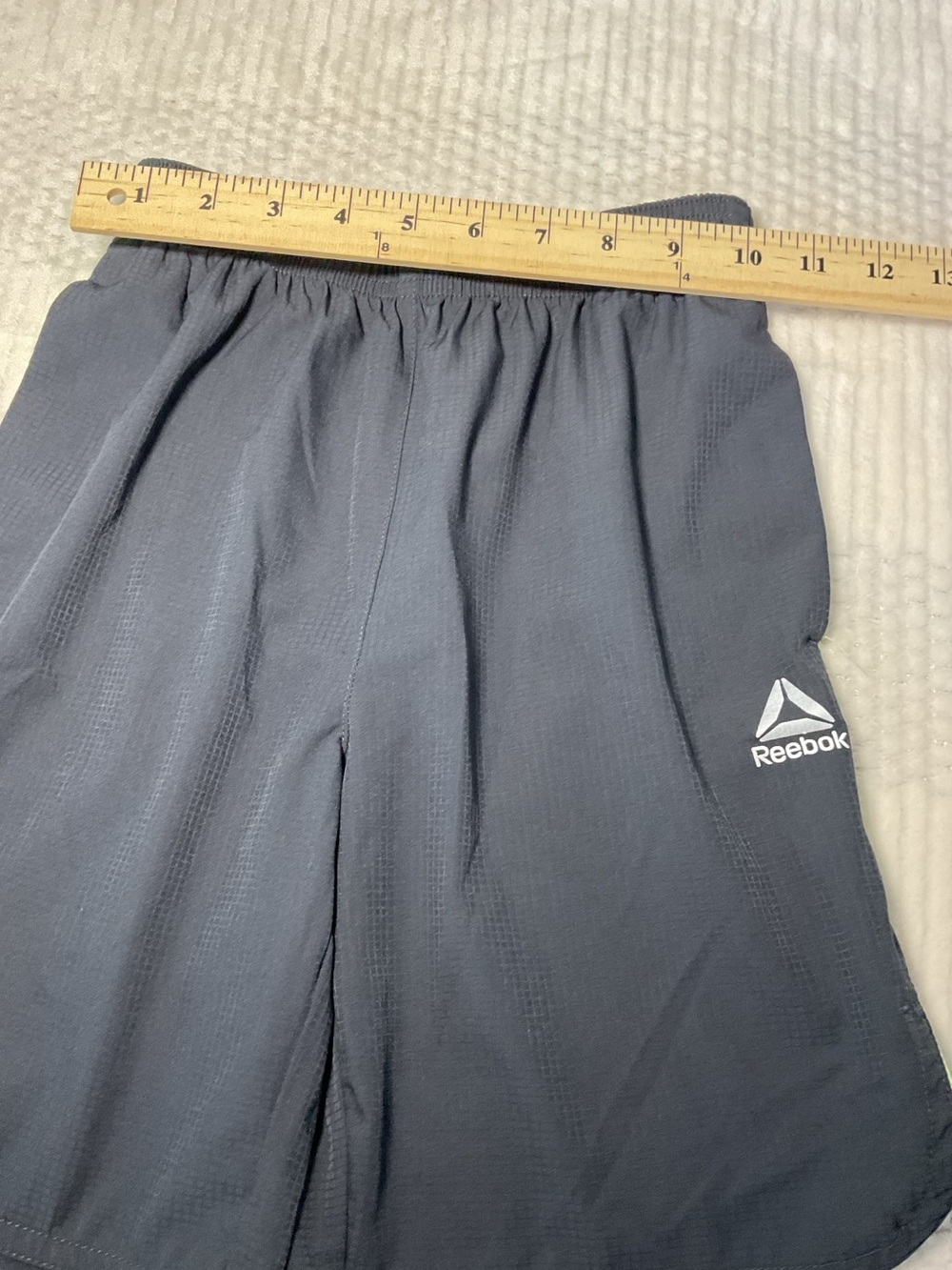 Reebok Kids Navy Rain Jacket with Lime Accents size 8 - Picture 7 of 10